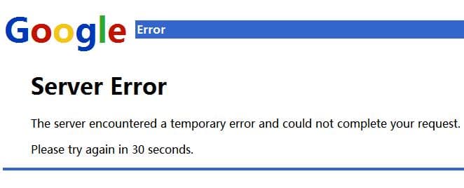 Gmail Outage